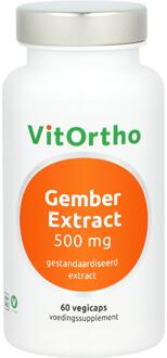 Gember extract 500 mg - 60 vegicaps