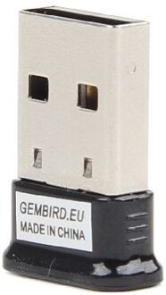 Gembird bluetooth mini USB dongle v.4.0 50m Desktop accessoire Zwart
