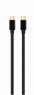 Gembird Cablexpert CCP-MDPMDP2-6 DisplayPort kabel 1,8 m Mini DisplayPort Zwart