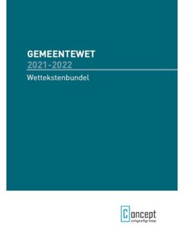 Gemeentewet / 2021-2022