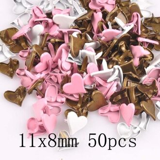 Gemengde Ronde Scrapbooking Versiering Fastener Brads Metalen Ambachten Voor Diy Handgemaakte Schoenen Decoratie c2583-1