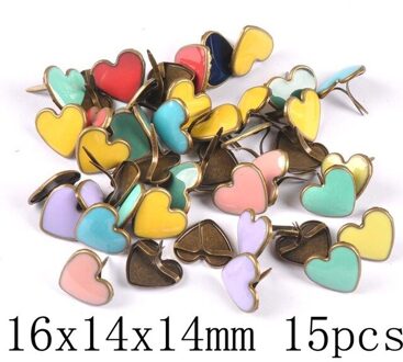 Gemengde Ronde Scrapbooking Versiering Fastener Brads Metalen Ambachten Voor Diy Handgemaakte Schoenen Decoratie c2583-10