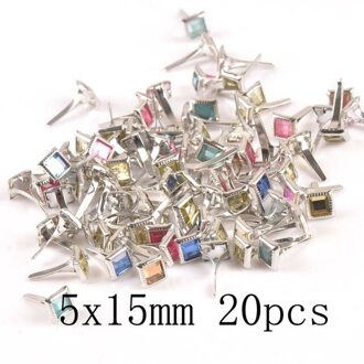 Gemengde Ronde Scrapbooking Versiering Fastener Brads Metalen Ambachten Voor Diy Handgemaakte Schoenen Decoratie c2583-6