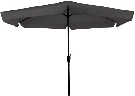 Gemini Parasol - Ø 300 cm - Grijs / Antraciet