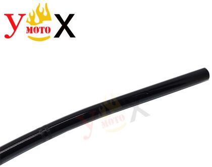 Gemodificeerde 22 Mm 7/8 "Motorcycle Drag Stuur Handle Bar Voor Suzuki Gn Gs GN125 GN250 Scooter Yamaha Rsz Sr xj Honda CG125 MSX125 zwart