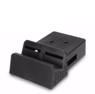 Gemodificeerde Cooling Dock Case Tv Boxblack Draagbare Vervanging Diy Voor Nintendo Swicth Accessoire Met Usb Portswithout Ic Circuit