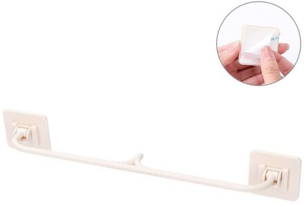 Gemonteerd Schoenenrek Opvouwbare Schoenen Hanger Slippers Afvoer Opbergrek Plank Schoen Opknoping Houder Badkamer Organizer single abrikoos