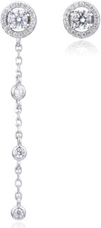 Gena.paris 'The One' Dames 925 Sterling Zilveren Oorbellen - Zilver GBO1529-W
