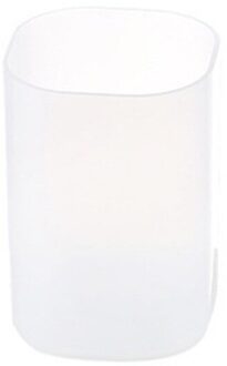 Geneigd Pen Houder Plastic Opbergdoos Transparante Multi-Raster Penhouder Opslag Creatieve Make Pennenhouder Desktop Kinderen Fo RW