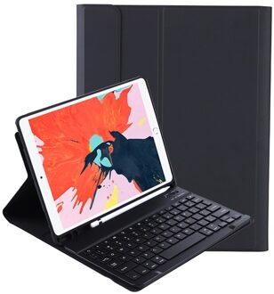 Generatie Bluetooth Wireless Tablet Keyboard Case Voor Ipad 11th Snoep Kleuren Met Stand & Pen Slot Tablet Toetsenbord zwart