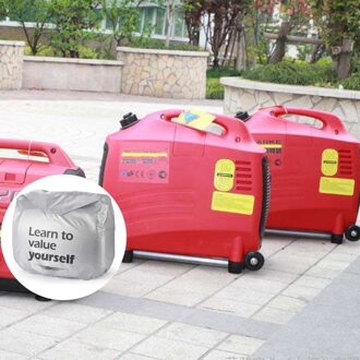 Generator Cover Draagbare Waterdichte Generator Regenhoes (Zilver)