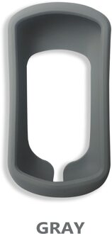 Generieke Bike Gel Skin Case & Screen Protector Cover Voor Garmin Edge Verkennen Gps Computer Zwart Case Voor Garmin verkennen grijs