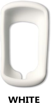 Generieke Bike Gel Skin Case & Screen Protector Cover Voor Garmin Edge Verkennen Gps Computer Zwart Case Voor Garmin verkennen wit