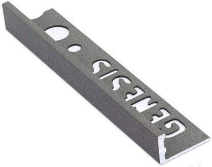 Genesis Hoekprofiel - Aluminium Grijs - 10x10mm 2,7m