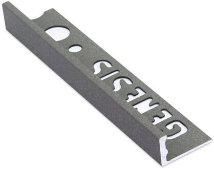 Genesis Hoekprofiel - Aluminium Grijs - 12x12mm 2,7m