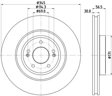 Genesis Remschijf PRO HC 8DD355132651