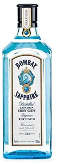Geneva Bombay Sapphire 0.7L, free from Spain, Alcohol, GIN, GYN