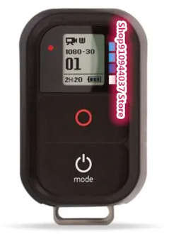 Geniune For Gopro Wifi Remote Control ARMTE-001 Smart Remote for Gopro hero 9 8 7 6 MAX 5 4 3+ camera part