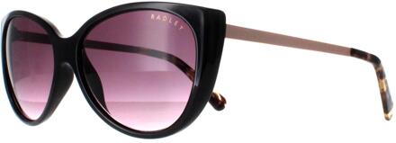 Genna 104 zwart grijze zonnebril - One Size