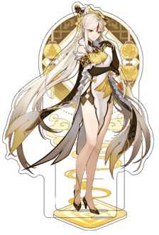 Genshin Impact Liyue Theme Series Character Acryl Figure: Ningguang 14 cm