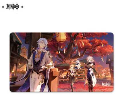 Genshin Impact Mousepad Hues of the Violet Garden 70 x 40 cm