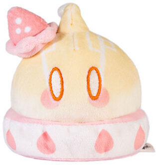 Genshin Impact Slime Sweets Party Series Plush Figure Mutant Electro Slime Strawberry Cake Style 7cm