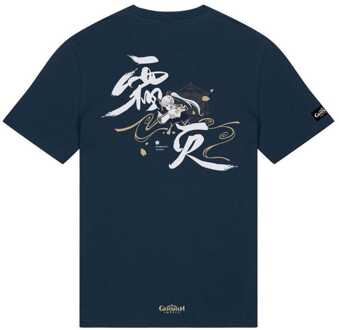 Genshin Impact T-Shirt Kamisato Ayaka Frostlake Heron Size XL