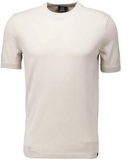 Genti Beige CoolDry Kwaliteit T-Shirt Genti , Beige , Heren - Xl,M,3Xl