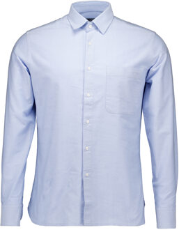 Genti Bruce fashion lange mouw overhemden Licht blauw - XL