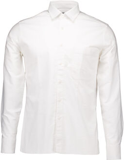 Genti Bruce fashion lange mouw overhemden Wit - XL