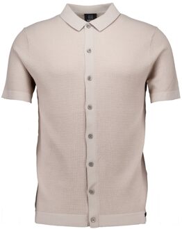 Genti Buttons ss polos Bruin - L