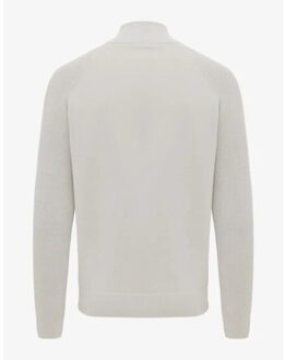 Genti Cardigan zip ls vesten k4137-1278 - maat M Ecru