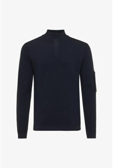 Genti Cool dry turtle zip dark Blauw - XL