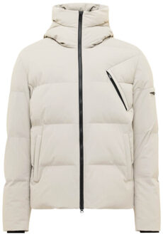 Genti Cross padded jacket Bruin - M