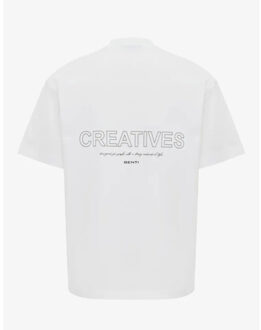 Genti J4104-1242 t-shirts j4104-1242 - maat L Wit