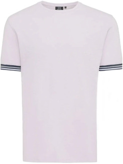 Genti Korte mouw T-shirt Genti , Purple , Heren - 2Xl,Xl,L,M,S