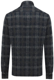 Genti Overshirt - maat XL Blauw