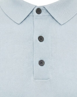 Genti Polo k4122-1260 Lichtblauw - XL
