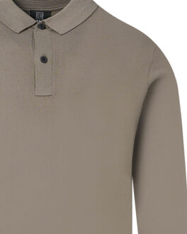Genti Polo long sleeve Groen