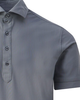 Genti Polo met korte mouwen Grijs - XXL