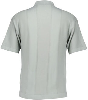 Genti Polo no buttons ss polos k4129-1260 Groen - L