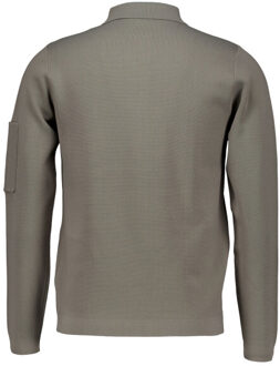 Genti Polo zip ls polos k4117-1258 Groen - M