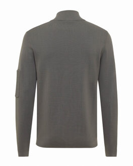 Genti Pull over half zip Grijs - M