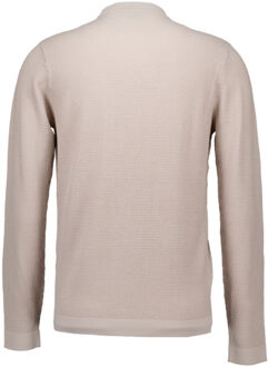 Genti Round pocket ls truien Bruin - XL