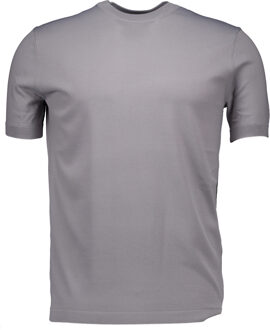 Genti Round ss t-shirts Grijs - XL