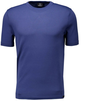 Genti T-Shirt Blauw - S - Heren Genti , Blue , Heren - 2Xl,Xl,M,S,3Xl