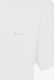 Genti T-shirt heavy cotton Wit - L