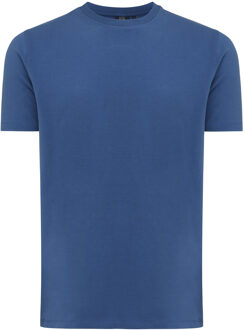 Genti T-shirt met korte mouwen Blauw - XL
