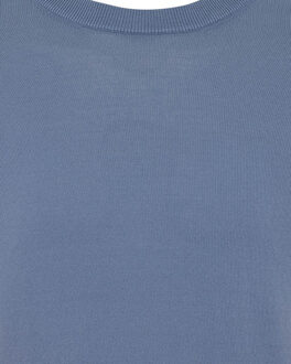 Genti T-shirt met korte mouwen Blauw - XL