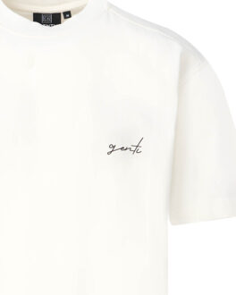 Genti T-shirt short sleeve Wit - XXL